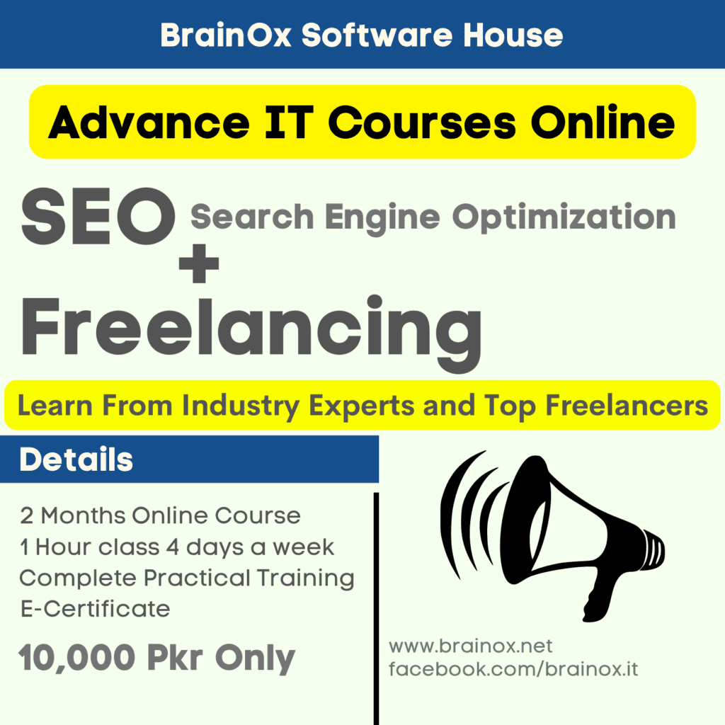 Online SEO Freelancing Course